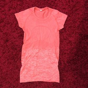 Pink Lululemon shirt